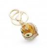 Keychain with owl - crystal / enamel glazingKeyrings