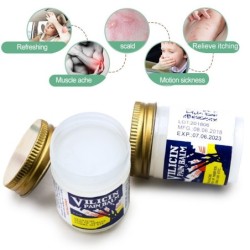 Bálsamo para dor - dor de cabeça / coceira / dor muscular / resfriamento / creme refrescante