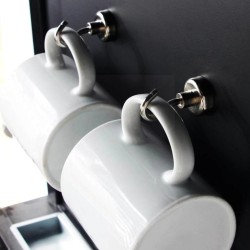 Gancho de suspensão magnético - forte ímã de neodímio - 32mm - 5,5kg