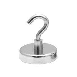 Gancho de suspensão magnético - forte ímã de neodímio - 32mm - 5,5kg