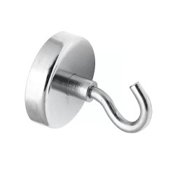 Gancho de suspensão magnético - forte ímã de neodímio - 32mm - 5,5kg