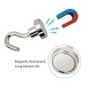 Gancho de suspensão magnético - forte ímã de neodímio - 32mm - 5,5kg