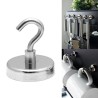 Gancho de suspensão magnético - forte ímã de neodímio - 32mm - 5,5kg