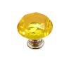 Elegant furniture knobs - glass diamond shapeFurniture