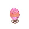 Puxadores de móveis de luxo - forma de rosa de cristal de vidro