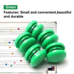 Colorful magnetic buttons - paper / whiteboard holders - pins - fridge magnets - 20mm - 10 piecesMagnets
