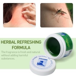 Green skin care cream - herbal ointment - headache - sunburn - muscle aches - pain relief - 10 gSkin
