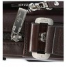 Vintage shoulder / crossbody leather bag - wide - 34 * 24 * 8cmBags