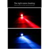 Lâmpada de bicicleta LED - luz de aviso de segurança - à prova d'água