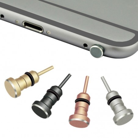 Protetor de entrada de áudio de 3,5 mm / ferramenta de ejeção de SIM - para Smartphone - tablets - iPhone