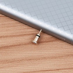 Protetor de entrada de áudio de 3,5 mm / ferramenta de ejeção de SIM - para Smartphone - tablets - iPhone