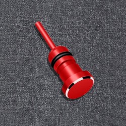 Protetor de entrada de áudio de 3,5 mm / ferramenta de ejeção de SIM - para Smartphone - tablets - iPhone