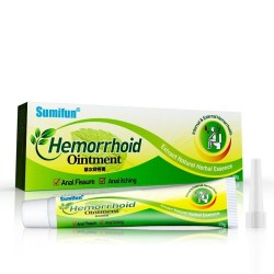 Creme de menta à base de plantas - pomada para hemorroidas - alívio da dor - uso externo