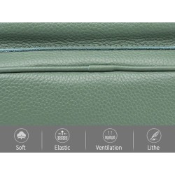 Bolsa de ombro elegante - couro genuíno