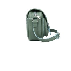 Bolsa de ombro elegante - couro genuíno