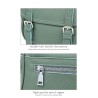 Bolsa de ombro elegante - couro genuíno
