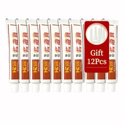 Pomada para hemorroidas - creme de ervas medicinais - interno - externo - 10 peças
