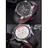 Relógio masculino da moda - Quartzo - impermeável - pulseira de couro