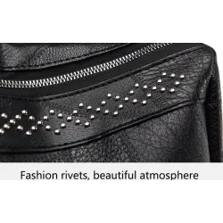 Multifunction vintage shoulder bag - leather backpack - waterproofBackpacks