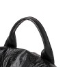 Mochila vintage na moda - bolsa de couro de ombro multifuncional - padrão de pele de cobra