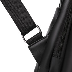 Fashionable vintage backpack - multifunction shoulder leather bag - snake skin patternBackpacks