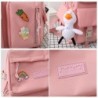 Mochila - estojo - bolsa de ombro - bolsa - com chaveiro com pingente de animal - conjunto de 4 peças