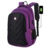 Mochila elegante - bolsa para laptop de 15,6 polegadas - porta de carregamento USB