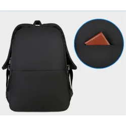 Fashionable backpack - 15.6 inch laptop bag - USB charging portBackpacks