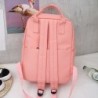 Conjunto de bolsas de lona na moda - mochila - bolsa de ombro - bolsa - estojo - bolsa pequena - 5 peças