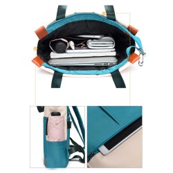 Mochila multifuncional elegante - bolsa para laptop - à prova d'água