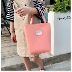 Conjunto de bolsas de lona na moda - mochila - bolsa de ombro - bolsa - estojo - bolsa pequena - 5 peças