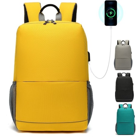 Mochila multifuncional - bolsa para laptop de 15,6 polegadas - antifurto - porta de carregamento USB - à prova d'água