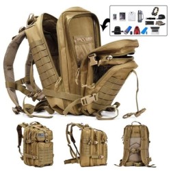 Trendy sports backpack - large capacity - waterproof - mountaineering - hiking - campingBackpacks