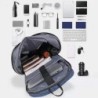 Mochila elegante - bolsa para laptop de 15,6 polegadas - porta de carregamento USB - à prova d'água