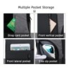Mochila elegante - bolsa para laptop de 15,6 polegadas - porta de carregamento USB - à prova d'água