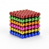 Bolas magnéticas de neodímio - cores misturadas - 5mm - 216 peças