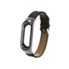 Pulseira de couro - para relógio Xiaomi Mi Band - 3-4-5-6