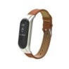Pulseira de couro - para relógio Xiaomi Mi Band - 3-4-5-6