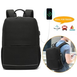 Mochila multifuncional - bolsa para laptop de 15,6 polegadas - antifurto - porta de carregamento USB - à prova d'água
