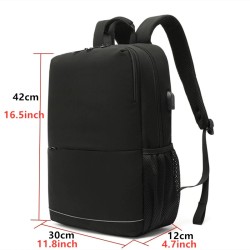 Mochila multifuncional - bolsa para laptop de 15,6 polegadas - antifurto - porta de carregamento USB - à prova d'água