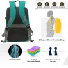 Mochila multifuncional - bolsa para laptop de 15,6 polegadas - antifurto - porta de carregamento USB - à prova d'água