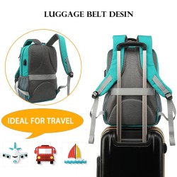 Mochila multifuncional - bolsa para laptop de 15,6 polegadas - antifurto - porta de carregamento USB - à prova d'água