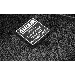 Mochila de couro na moda - bolsa para laptop de 15,6 polegadas - orifício para fone de ouvido - à prova d'água