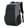 Mochila elegante - bolsa para laptop de 15,6 polegadas - porta de carregamento USB - à prova d'água