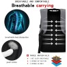Mochila elegante - bolsa para laptop de 15,6 polegadas - porta de carregamento USB - à prova d'água