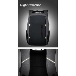 Fashionable backpack - 15.6 inch laptop bag - USB charging port - waterproofBackpacks
