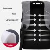 Mochila elegante - bolsa para laptop de 15,6 polegadas - porta de carregamento USB - à prova d'água