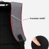 Mochila elegante - bolsa para laptop de 15,6 polegadas - porta de carregamento USB - à prova d'água