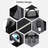 Fashionable backpack - 15.6 inch laptop bag - USB charging port - waterproofBackpacks