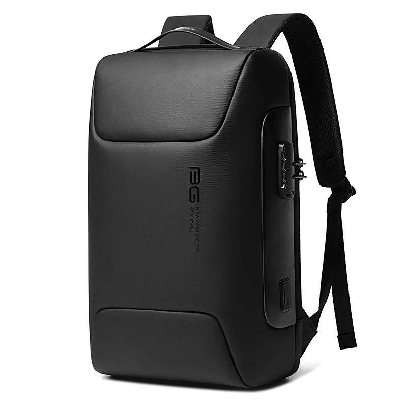 Mochila elegante multifuncional - bolsa para laptop de 15,6 polegadas - anti-roubo - porta de carregamento USB - à prova d'água